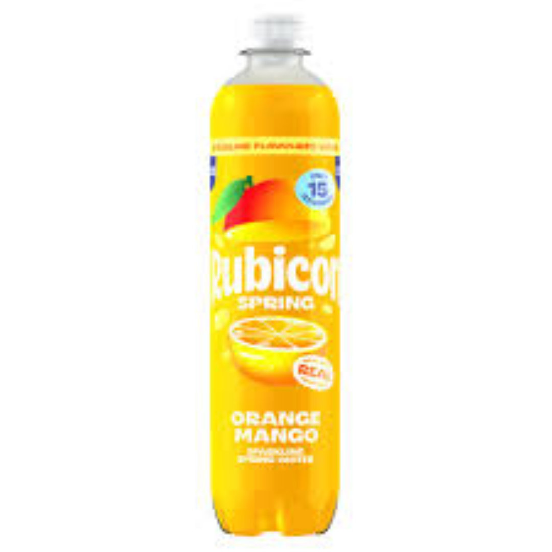 RUBICON ORANGE MANGO SPARKLING WATER 500ML